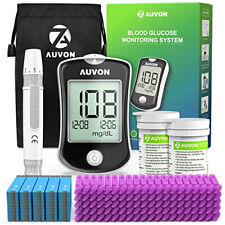 Diabetes Testing Kit Tester Diabetic Strips Blood Sugar Glucose Meter Machine