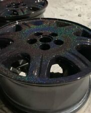 Higloss Sparkle Holographic Black Powder Coat Paint 1lb 450 G