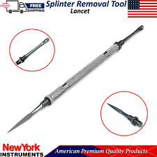 Splinter Removal Lancet Veterinary Surgical Instruments Extractor Comedone Tools