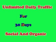 Targeted Social Web Traffic For 30 Days From Main Social Websites.