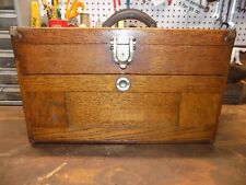 Vgc National Machinist Oak Tool Chest Made By Gerstner Model 620 Circa 1936-45