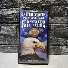 3rd Edition Us Eagle Penny Collector Souvenir Elongated Pressed Coin Book Album