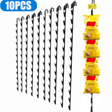 10 Retail Store Snack Clip Strip Hanging Merchandise Strip Display Hanging Rack