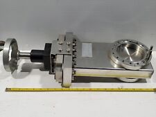 High Vacuum Research Chamber Manual Gate Valve From A Varian System