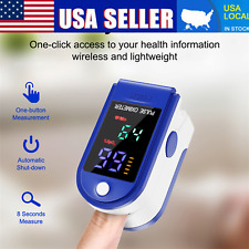 Finger Pulse Oximeter Blood Oxygen Monitor Spo2 Heart Rate Tester Usa Fast