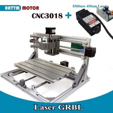 3 Axis Mini 3018 Grbl Control Cnc Router Engraver Milling Machine5500mw Laser