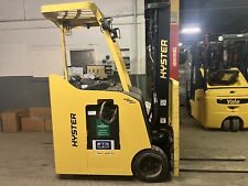2016 Yale 3000 Lb Stand Up Electric Forklift With Ssfp And Triple Mast Low Hou