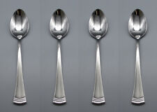 Lenox Stainless Portola Oval Soup Place Spoons - Set Of Four New