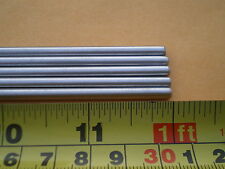 3 Pcs. Stainless Steel Round Rod 302 532 .156 4mm. X 12 Long