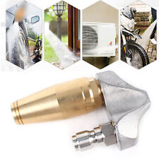 38 Cleaning Reverse Turbo Sewer Drain Jetter Nozzle 3kpsi For Pressure Washer