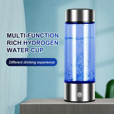 420ml Usb Hydrogen Rich Alkaline Water Ionizer Generator Bottle Cup Portable Mug