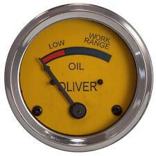 7k344 Oil Pressure Gauge 0-25 Psi Fits White Oliver Tractor 66 77 88 99