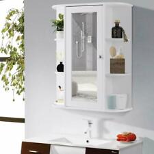 Fch Bathroom Wall Mirror Cabinet Medicine Cabinet Multipurpose Storage Organizer