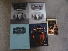 Abeka  American Literature Set Wnew Test  Current  11th Grade 11 Exclnt