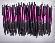 30ct Lot Norwood Lace Retractable Stylus Click Pens Metallic Pink Magenta