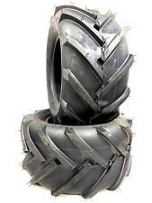 Two 23x10.50-12 Lawn Tractor Tires Lug Ag 23x10.5-12 Very Wide 23 1050 12