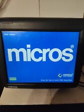 Micros Workstation 5 System Unit Touch Screen Pos Terminal 400814-001 With Cord