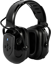 5.0 Bluetooth Ear Muffs 36db Noise Reduction Safety Wireless Hearing Protection