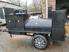 Pro Gameday Insulated Firebox Mobile Bbq 36 Grill Smoker Trailer Food Truck