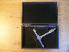 Vintage Starrett No.440-b Depth Micrometer With Case