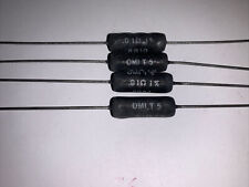 0.01 Ohm 5 Watt 1 Omi Wire Wound Resistors New 4 Pack