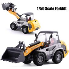 150 Metal Diecast Model Forklift Truck Construction Vehicle Car Toy Kids Gift