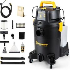 Vacmaster 6 Gallon 5.5hp Wet Dry Car Vacuum Cleaner Upholstery Shampoo 3-in-1
