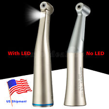 Dental Led Inner Slow Low Speed Contra Angle Handpiece Push 11 Fit Nsk Style