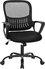 Office Computer Desk Chair Mid-back Ergonomic Mesh Rolling Swivel Task Chairs