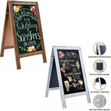 Cafe A-frame Chalkboard Sign Extra Large 40 Free Standing Board Easel Sturdy Us