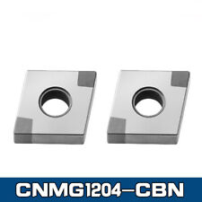 2pcs Cnmg120404 Cbn-4 Cnmg431 Turning Insert Cnc Boron Nitride Diamond Inserts