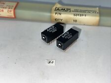 Amp 53137-1 16-pin Hexadecimal Side Adjust Rotary Dip-switch New Quantity Of 2