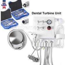 Portable Dental Turbine Unit Weak Suction Work Air Compressorhandpiece 24hole