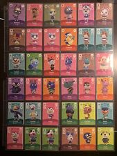 Animal Crossing Nintendo Amiibo Cards Series 1-5 Authentic Choose Your Cards