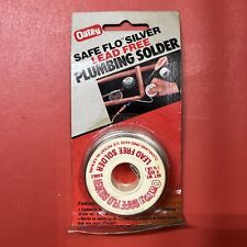 Oatey 53062 Solid Wire Solder Safe Flo Silver Lead-free