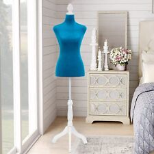 Female Mannequin Adjustable Torso Dress Form Clothing Display Wtripod Stand