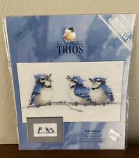 Valerie Pfeiffer Trios The Blues Counted Cross Stitch Chart Only New