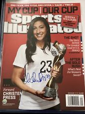 Christen Press Autographed Signed Sports Illustrated World Cup Coa