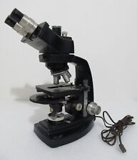 Bausch Lomb Trinocular Microscope W Phase Contrast 4 Objective Lenses Vtg