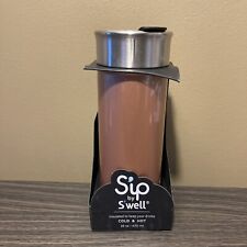 Sip By Swell Sip By Swell 16oz Stainless Steel Travel Mug Golden Rose