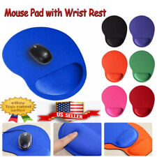Pc Mouse Pad Wrist Rest Ergonomic Comfort Mat Non-slip Laptop Computer Desktop