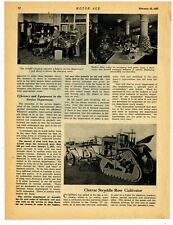1922 Cletrac Cleveland Tractors Pic Caption Model F Two Row Cultivator
