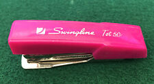 Vintage Swingline Stapler Tot 50 Mini Stapler Hot Pink Made In Usa