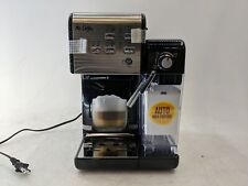 Mr. Coffee Espresso Machine With 19 Bars Of Pressure And Milk Frother