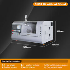 Small Cnc Lathe Mini Cnc Lathe Siemens 808d Control System Without Stand