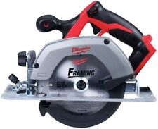 Milwaukee M18 6 12 Cordless Circular Saw 2630-20 With Blade Guide Vac Attach