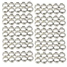 34 Inch Pex Stainless Steel Clamp Cinch Rings Crimp Pinch Fitting 100 Pcs