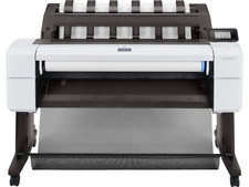 Hp Designjet T1600 36 Wide Large Format Plotter Printer Cad Drawings Gis Sale