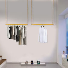 Gold Retail Clothes Display Rack Clothing Hanging Rack Garment Rack Adjustable