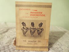 Antique Late 1800s Monitor Egg Incubator 78 Page Catalog